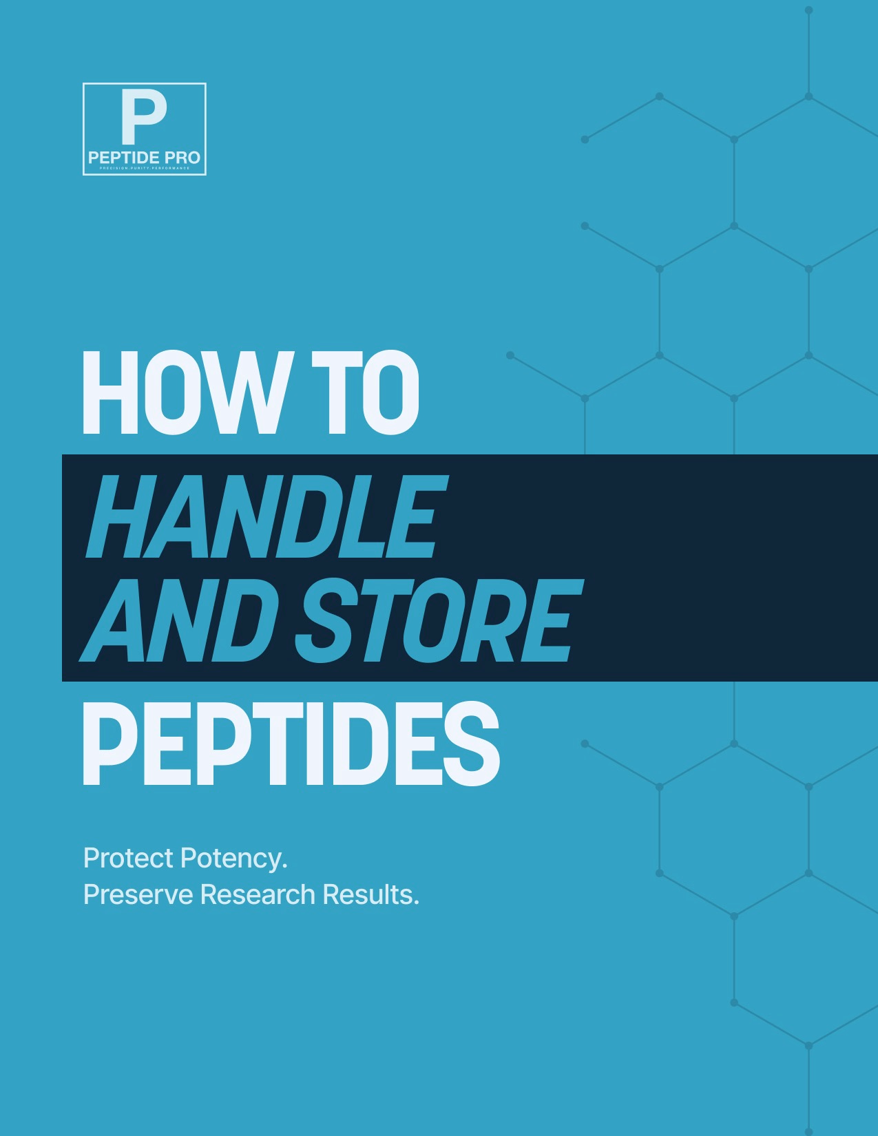 handle store peptides